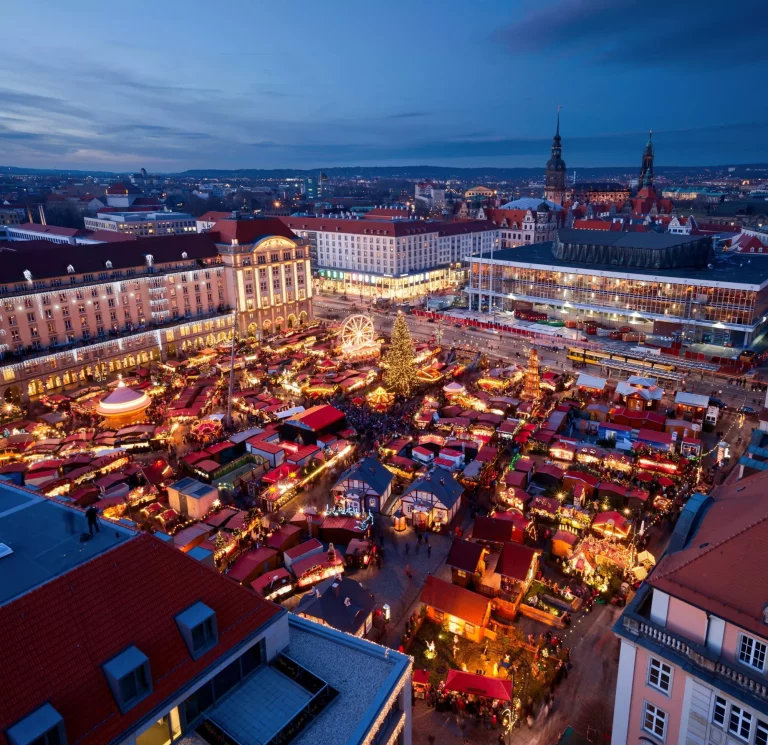 Weihnachtsmarkt à Dresde